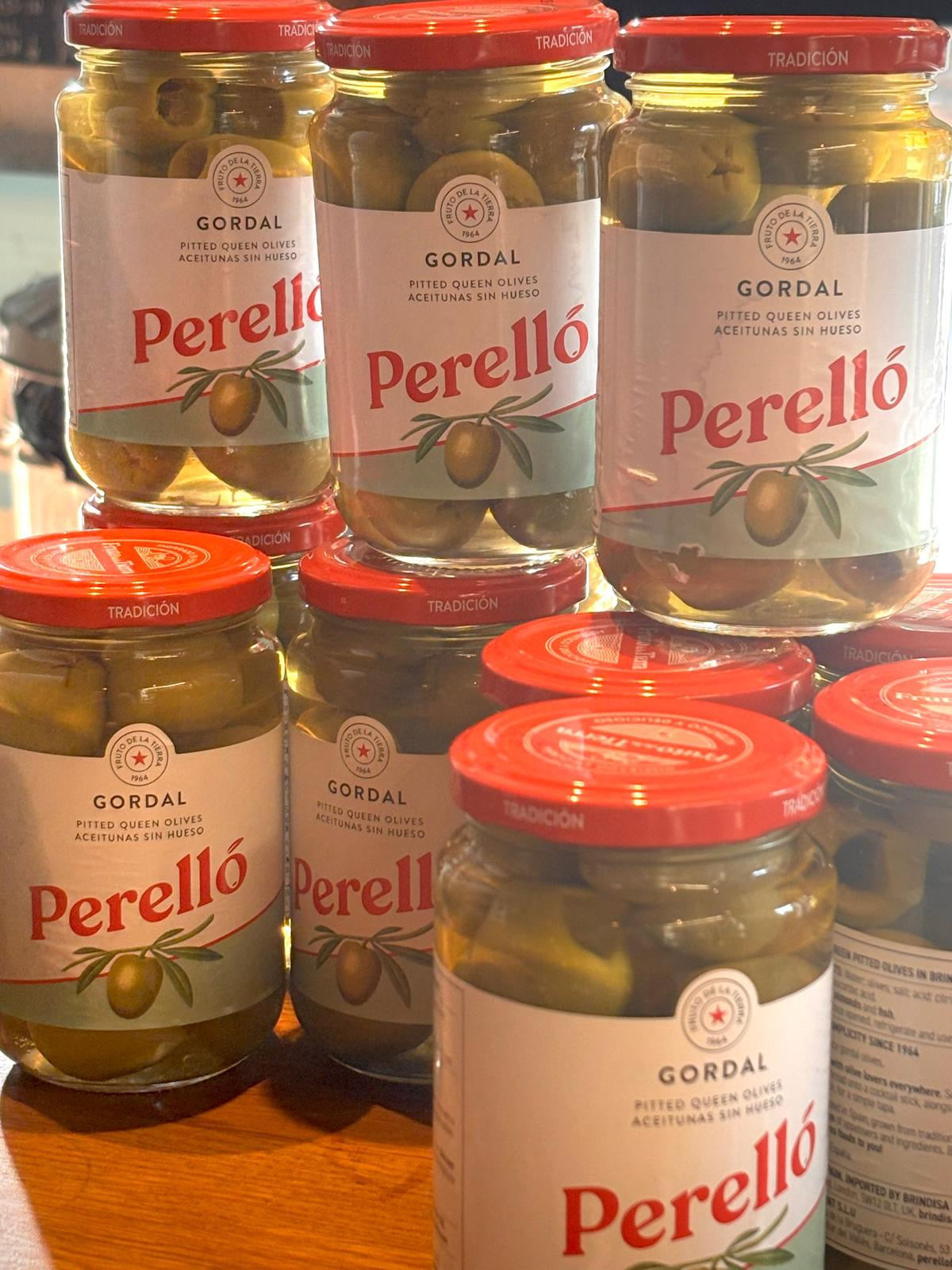 Perello Pitted Gordal Olives (Jar)