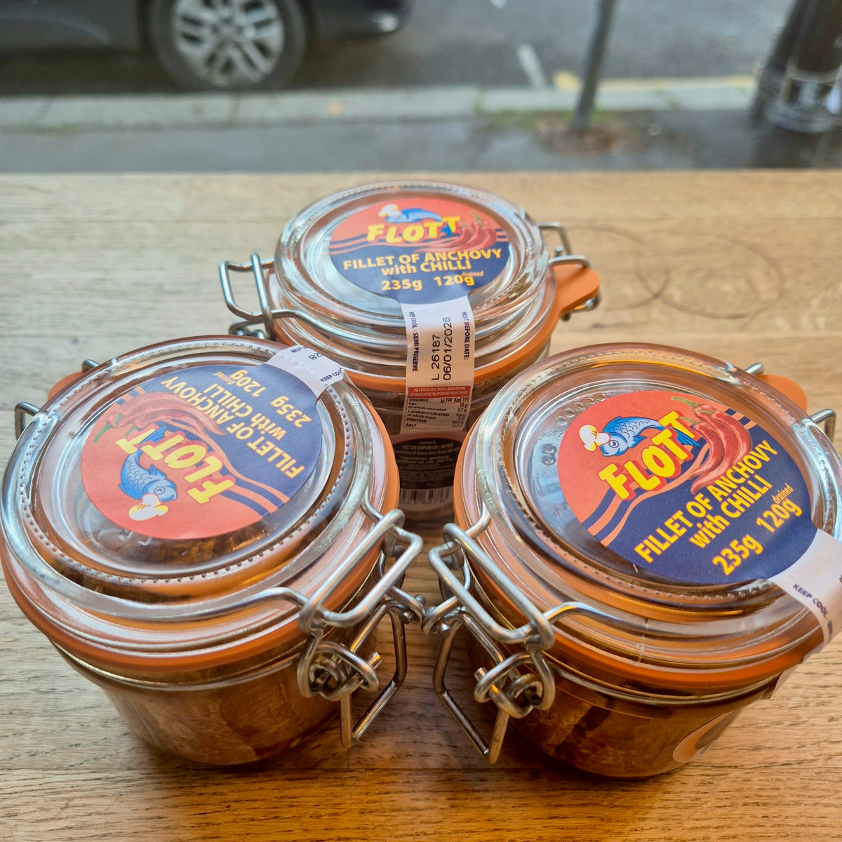 Cantabrian Anchovies with Chilli