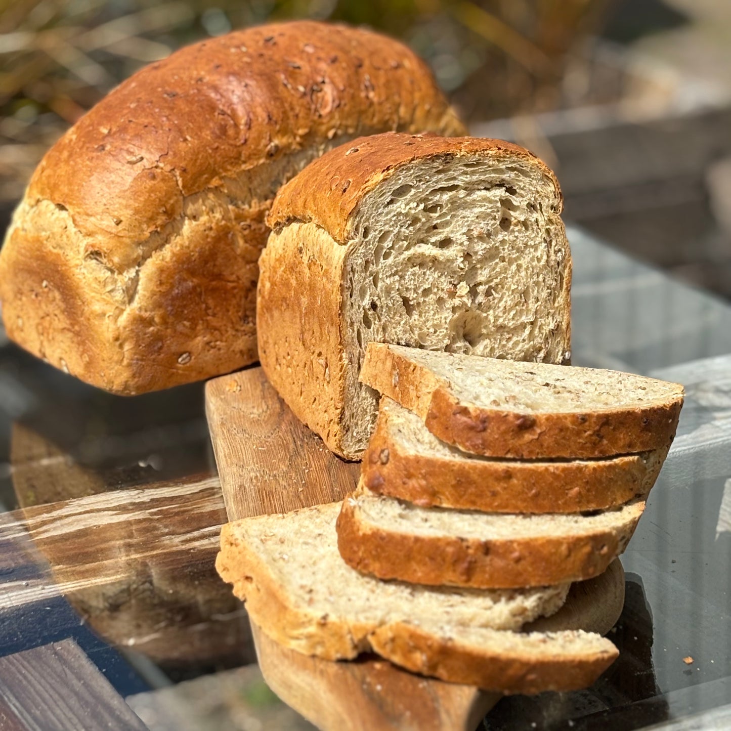 Malted Grain Tin Loaf