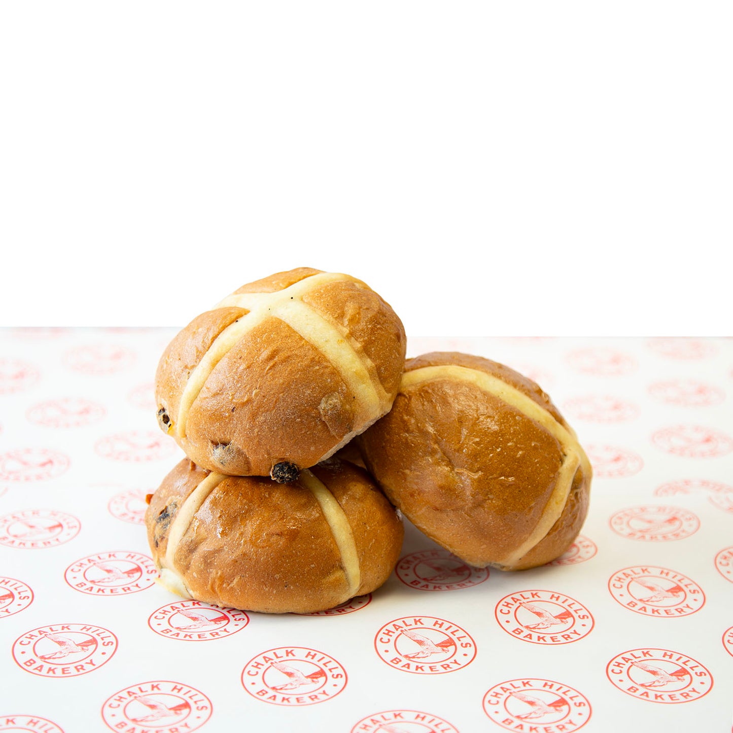 Hot Cross Buns, pack of Four