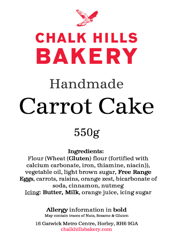 Carrot Cake with Orange Buttercream