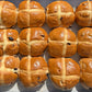 Hot Cross Buns, pack of Four