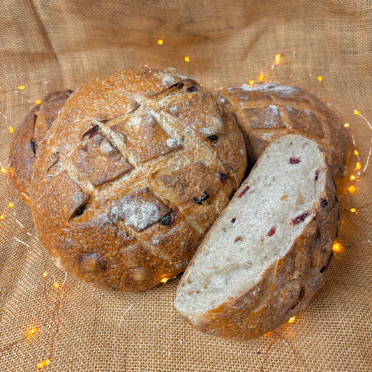 Cranberry & Hazelnut Sourdough