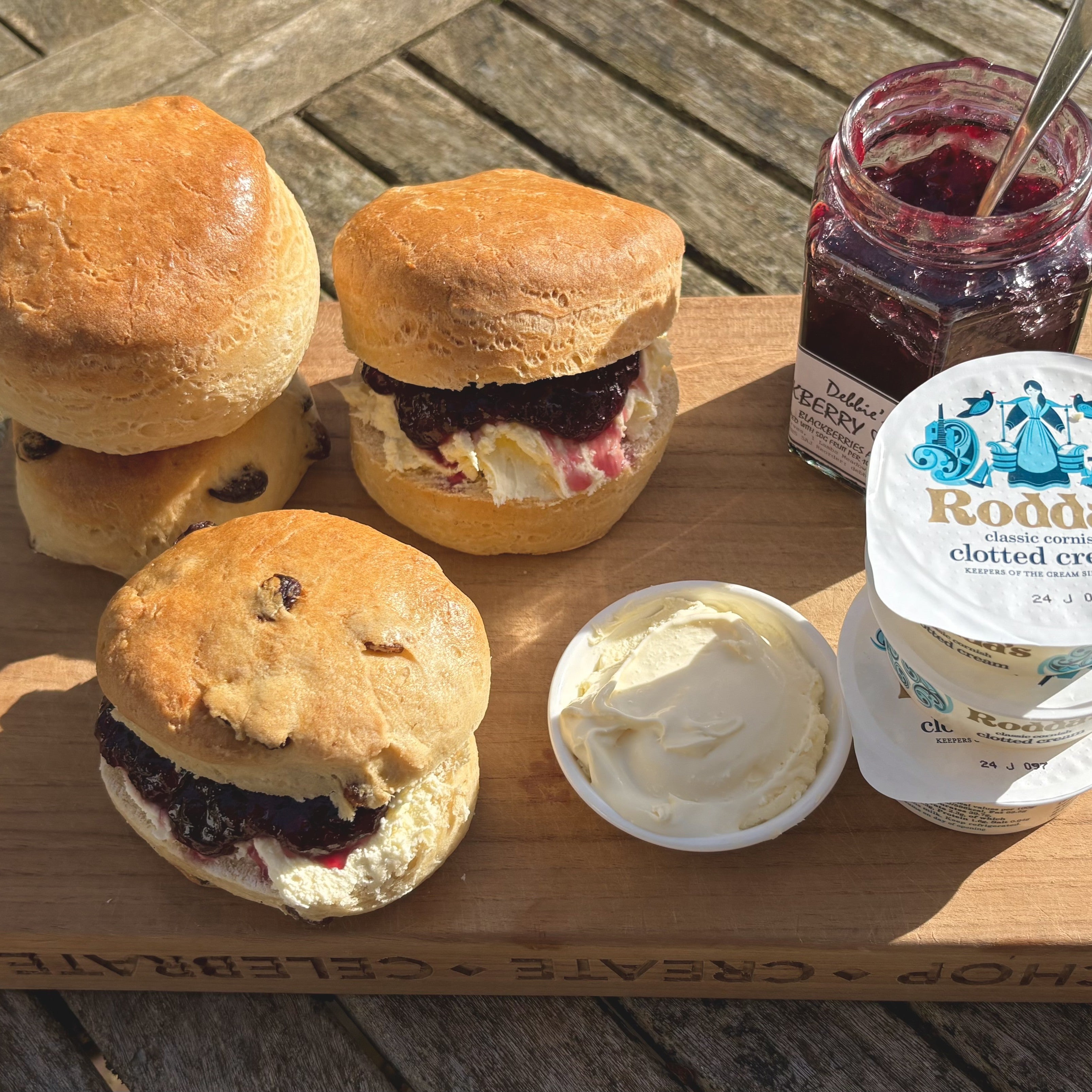 Cream Tea for Two – Chalk Hills Bakery