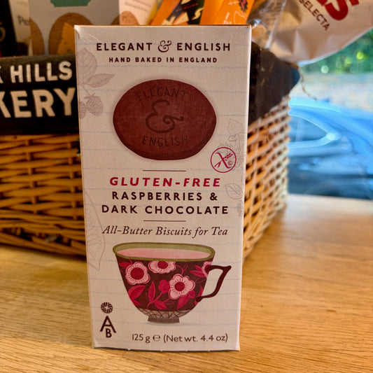 Raspberry and Chocolate Biscuits (Gluten Free)
