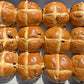Hot Cross Buns, pack of Four