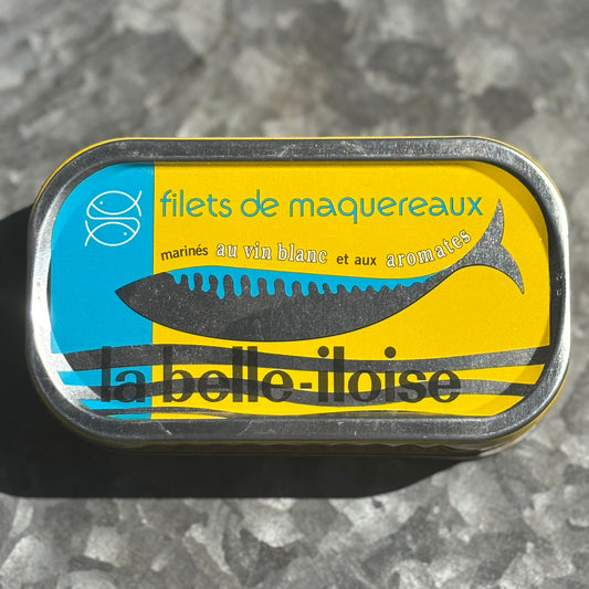 Belle Iloise Mackerel Fillet with White Wine and Seasoning 118g