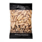 Bag of Gourmet Franjuba Picos de Pan (mini sourdough breadsticks) with branding  on a white background