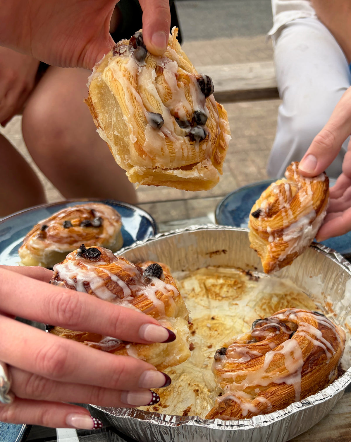 Pain aux Raisin Tear & Share