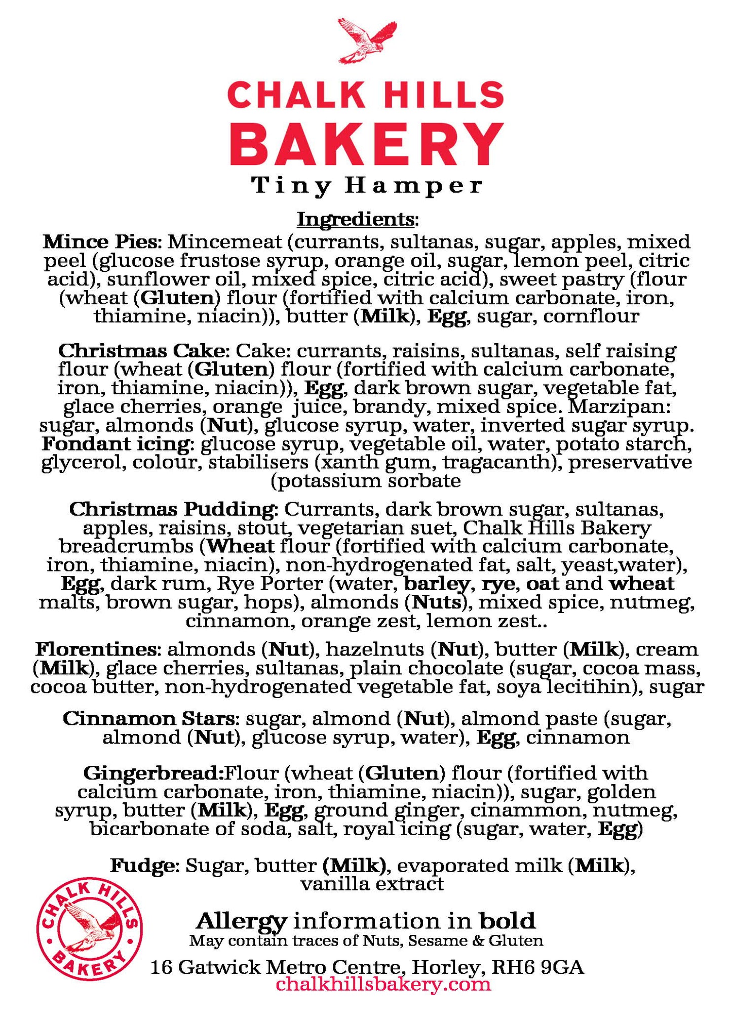 Tiny Christmas Hamper