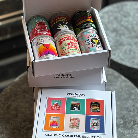 Whitebox Cocktails, Gift Set of Six