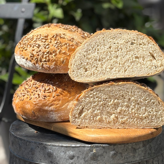 Light Rye Cob with Sunflower Seeds