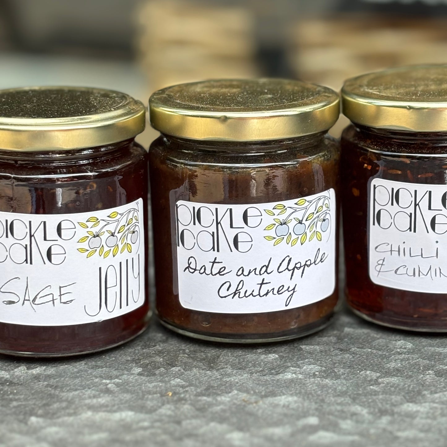 Pickle Cake Jellies & Chutney
