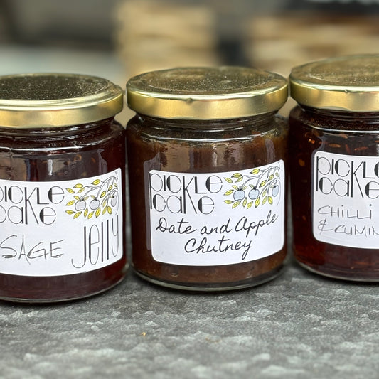 Pickle Cake Jellies & Chutney