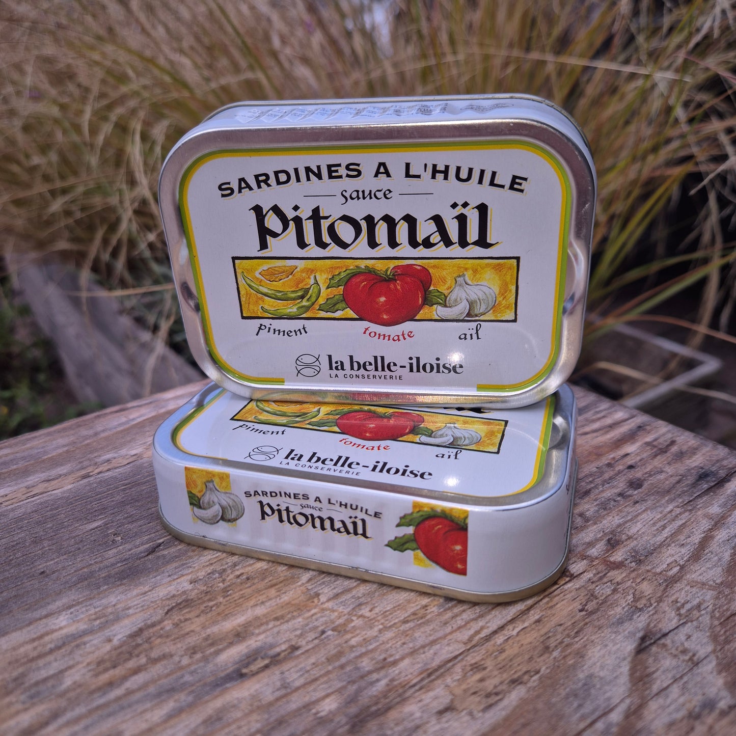 La Belle-Iloise Sardines with Chili, Tomato and Garlic