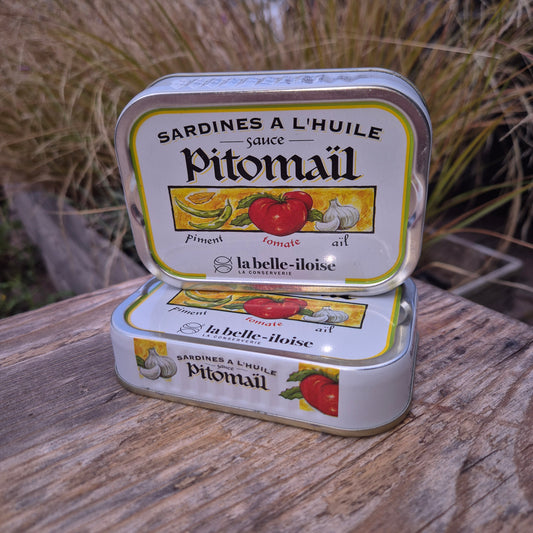 Belle Iloise Sardines with Chili, Tomato and Garlic