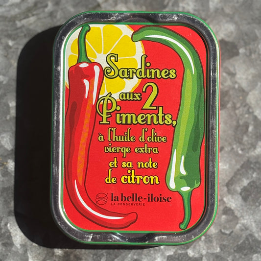 La Belle-Iloise Sardines with Two Chillies