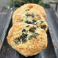Focaccia with Spinach, Feta & Olive