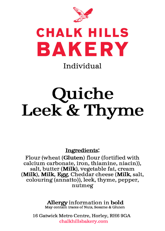 Leek & Thyme Quiche