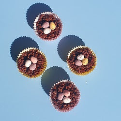 Chocolate Nests, pack of 4