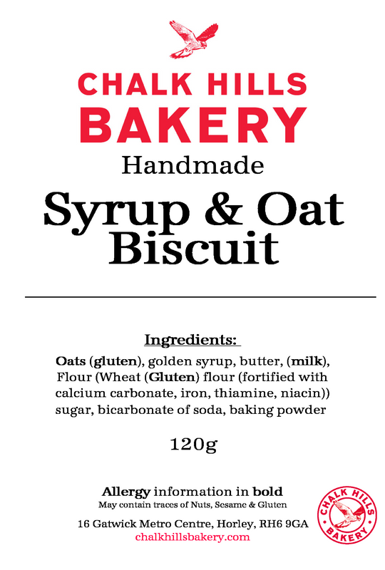 Syrup & Oat Biscuits